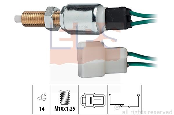 Eps 1.810.027 Brake light switch 1810027: Buy near me in Poland at 2407.PL - Good price!