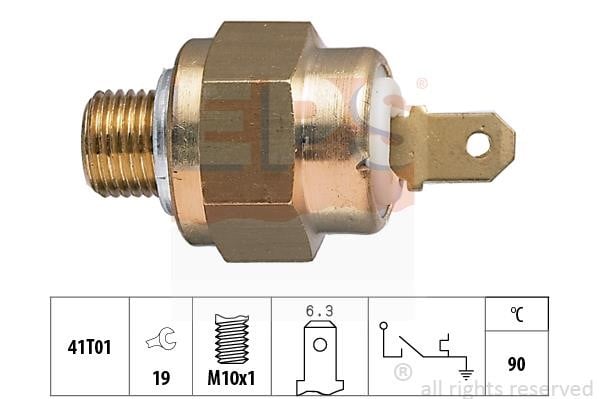 Eps 1.840.093 Temperature Switch, coolant warning lamp 1840093: Buy near me in Poland at 2407.PL - Good price!