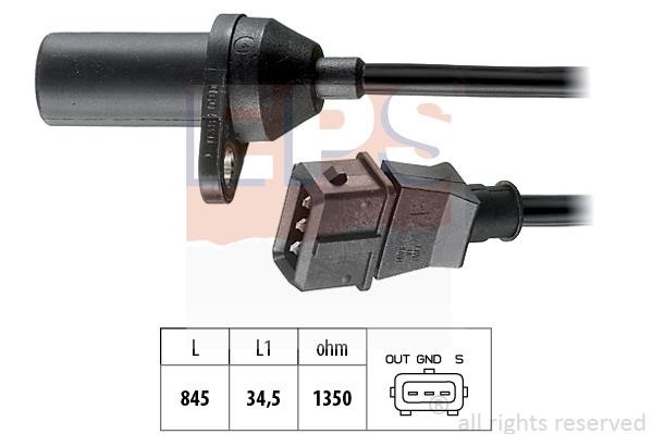 Eps 1.953.381 Crankshaft position sensor 1953381: Buy near me in Poland at 2407.PL - Good price!