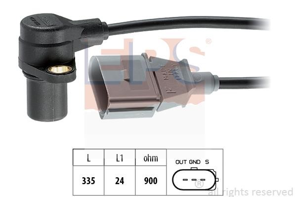 Eps 1.953.398 Crankshaft position sensor 1953398: Buy near me in Poland at 2407.PL - Good price!