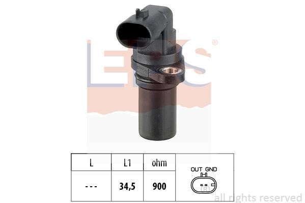 Eps 1.953.389 Crankshaft position sensor 1953389: Buy near me in Poland at 2407.PL - Good price!