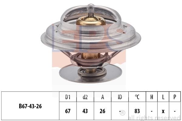 Eps 1880625S Thermostat, coolant 1880625S: Buy near me in Poland at 2407.PL - Good price!