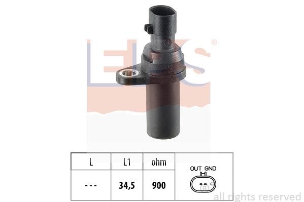 Eps 1.953.377 Crankshaft position sensor 1953377: Buy near me in Poland at 2407.PL - Good price!