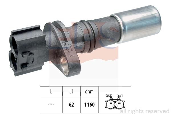 Eps 1.953.478 Crankshaft position sensor 1953478: Buy near me in Poland at 2407.PL - Good price!