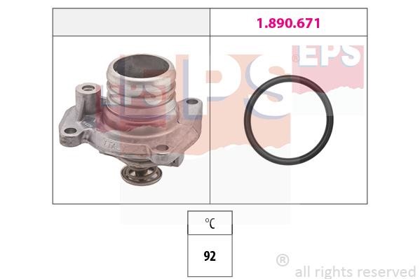 Eps 1.880.458 Thermostat, coolant 1880458: Buy near me in Poland at 2407.PL - Good price!