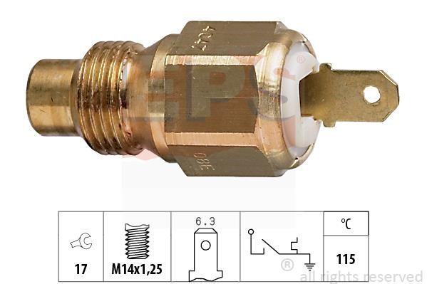 Eps 1.840.047 Temperature Switch, coolant warning lamp 1840047: Buy near me in Poland at 2407.PL - Good price!
