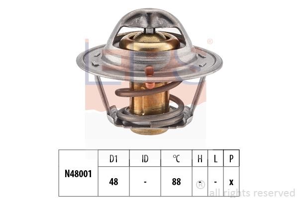 Eps 1880480S Thermostat, coolant 1880480S: Buy near me in Poland at 2407.PL - Good price!