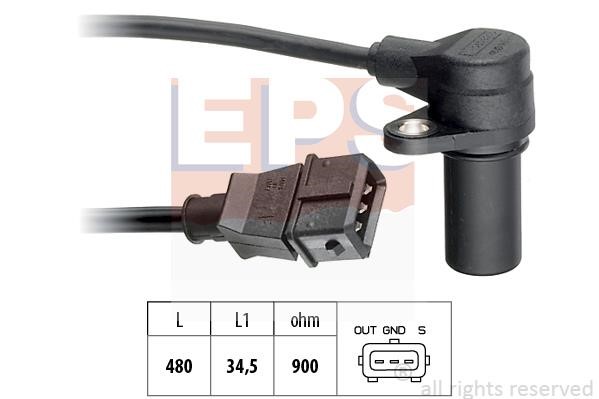 Eps 1.953.168 Crankshaft position sensor 1953168: Buy near me in Poland at 2407.PL - Good price!