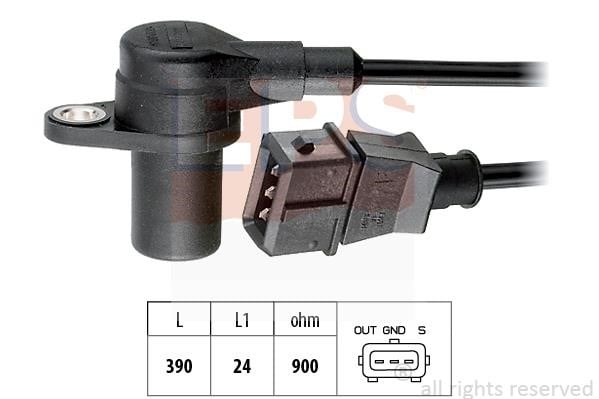 Eps 1.953.046 Crankshaft position sensor 1953046: Buy near me in Poland at 2407.PL - Good price!