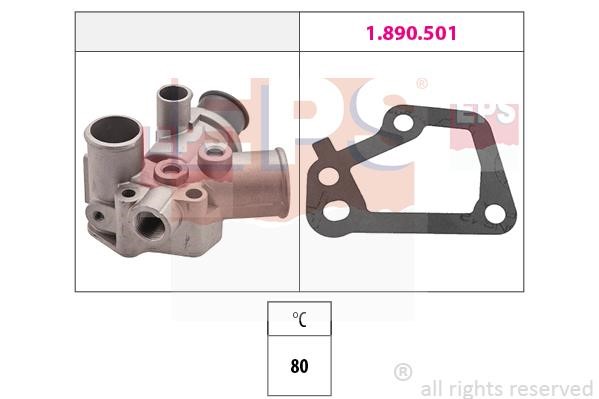 Eps 1.880.144 Thermostat, coolant 1880144: Buy near me in Poland at 2407.PL - Good price!