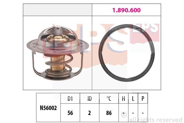Eps 1.880.949 Thermostat, coolant 1880949: Buy near me in Poland at 2407.PL - Good price!