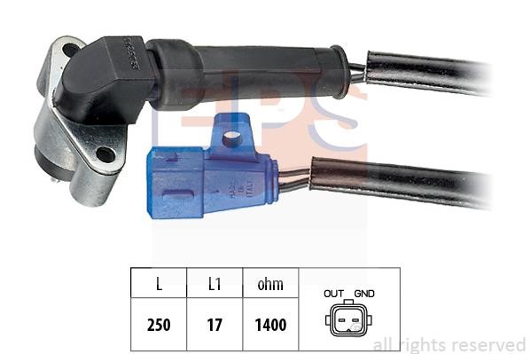 Eps 1.953.129 Crankshaft position sensor 1953129: Buy near me in Poland at 2407.PL - Good price!