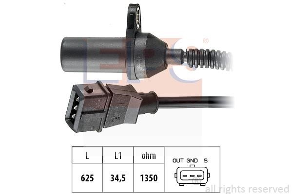 Eps 1.953.285 Crankshaft position sensor 1953285: Buy near me in Poland at 2407.PL - Good price!