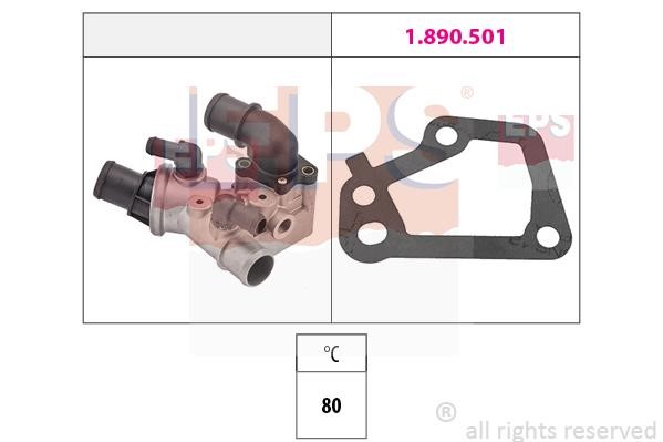 Eps 1.880.098 Thermostat, coolant 1880098: Buy near me in Poland at 2407.PL - Good price!