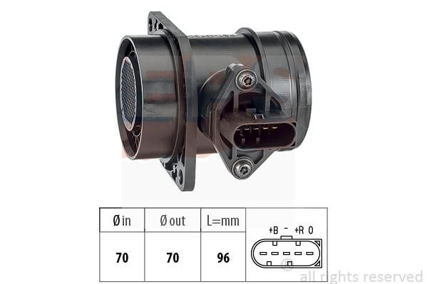 Eps 1.991.509 Air mass sensor 1991509: Buy near me at 2407.PL in Poland at an Affordable price!
