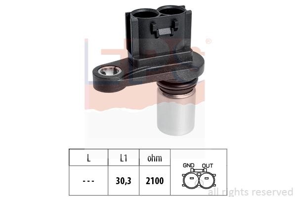Eps 1.953.716 Crankshaft position sensor 1953716: Buy near me in Poland at 2407.PL - Good price!