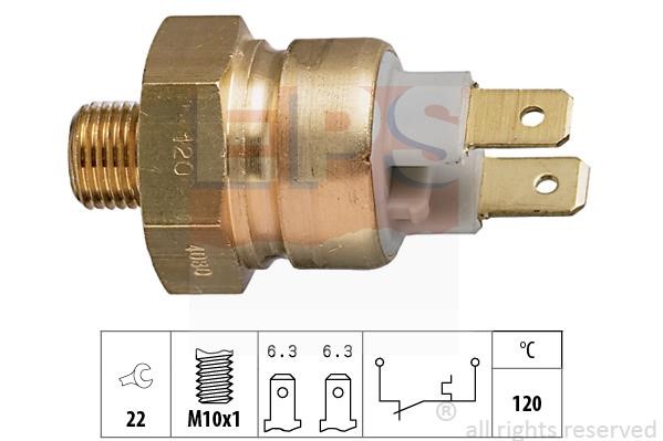 Eps 1.840.080 Temperature Switch, coolant warning lamp 1840080: Buy near me in Poland at 2407.PL - Good price!