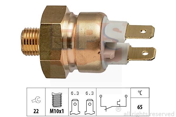 Eps 1.840.112 Temperature Switch, coolant warning lamp 1840112: Buy near me in Poland at 2407.PL - Good price!