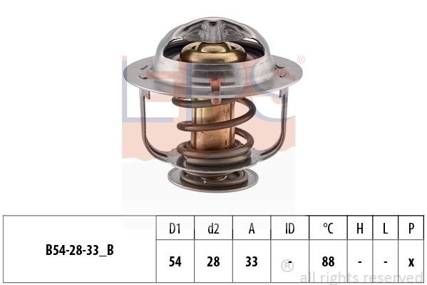 Eps 1.880.216S Thermostat, coolant 1880216S: Buy near me in Poland at 2407.PL - Good price!