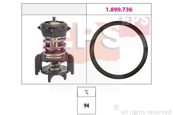 Eps 1.880.933 Thermostat, coolant 1880933: Buy near me in Poland at 2407.PL - Good price!