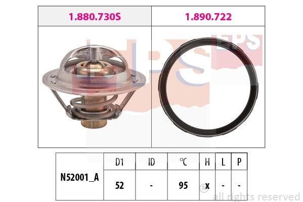 Eps 1.880.946 Thermostat, coolant 1880946: Buy near me in Poland at 2407.PL - Good price!