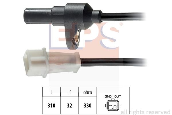 Eps 1.953.142 Crankshaft position sensor 1953142: Buy near me at 2407.PL in Poland at an Affordable price!