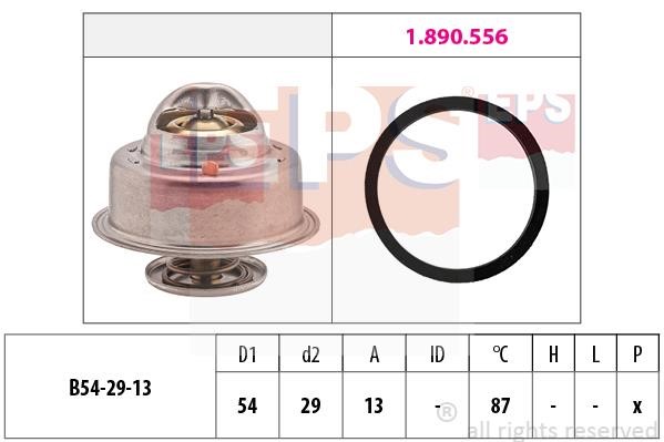 Eps 1.880.211 Thermostat, coolant 1880211: Buy near me in Poland at 2407.PL - Good price!