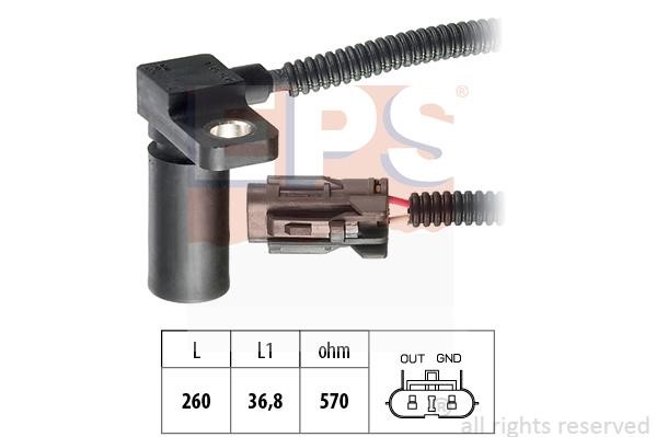 Eps 1.953.232 RPM Sensor, automatic transmission 1953232: Buy near me in Poland at 2407.PL - Good price!