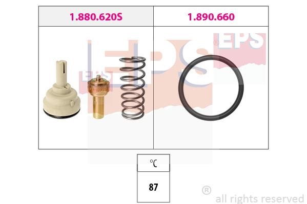 Eps 1.880.620 Thermostat, coolant 1880620: Buy near me in Poland at 2407.PL - Good price!