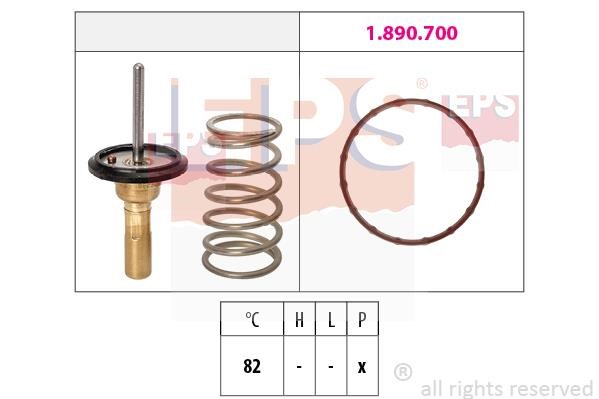 Eps 1.880.992 Thermostat, coolant 1880992: Buy near me at 2407.PL in Poland at an Affordable price!