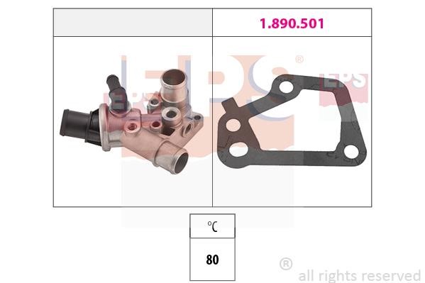 Eps 1.880.152 Thermostat, coolant 1880152: Buy near me in Poland at 2407.PL - Good price!