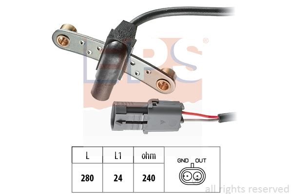 Eps 1.953.019 Crankshaft position sensor 1953019: Buy near me in Poland at 2407.PL - Good price!