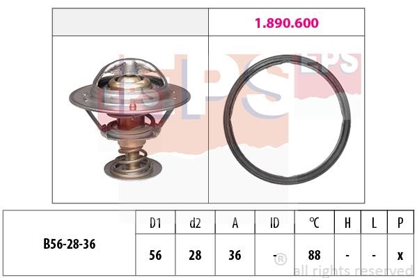 Eps 1.880.948 Termostat, środek chłodzący 1880948: Dobra cena w Polsce na 2407.PL - Kup Teraz!