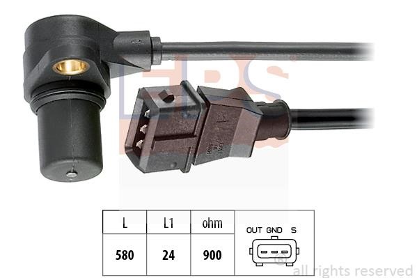 Eps 1.953.215 Crankshaft position sensor 1953215: Buy near me in Poland at 2407.PL - Good price!