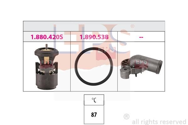 Eps 1.880.561K Thermostat, coolant 1880561K: Buy near me in Poland at 2407.PL - Good price!
