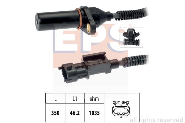 Eps 1.953.571 Crankshaft position sensor 1953571: Buy near me in Poland at 2407.PL - Good price!
