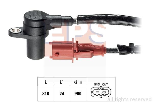 Eps 1.953.384 Crankshaft position sensor 1953384: Buy near me in Poland at 2407.PL - Good price!