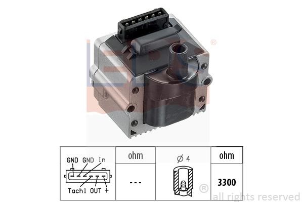 Eps 1.990.416 Ignition coil 1990416: Buy near me in Poland at 2407.PL - Good price!