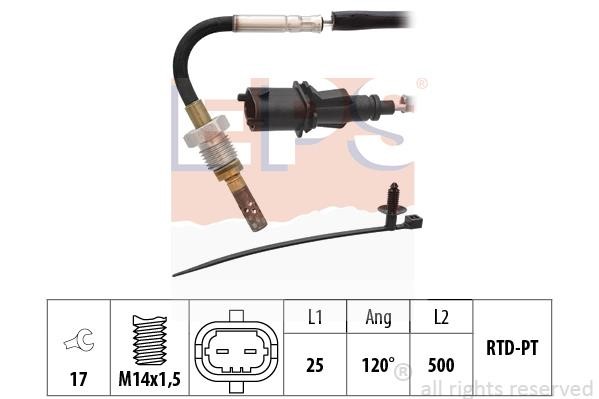 Eps 1.220.223 Exhaust gas temperature sensor 1220223: Buy near me in Poland at 2407.PL - Good price!