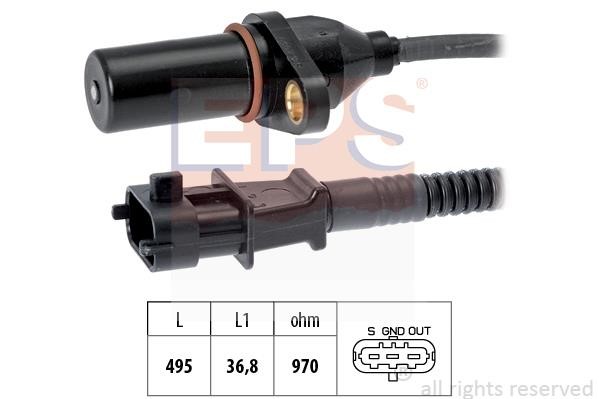 Eps 1.953.563 Crankshaft position sensor 1953563: Buy near me in Poland at 2407.PL - Good price!