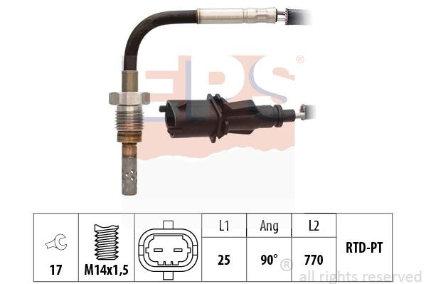 Eps 1.220.147 Exhaust gas temperature sensor 1220147: Buy near me in Poland at 2407.PL - Good price!