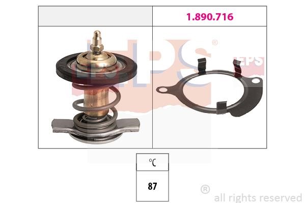 Eps 1.880.820 Thermostat, coolant 1880820: Buy near me in Poland at 2407.PL - Good price!