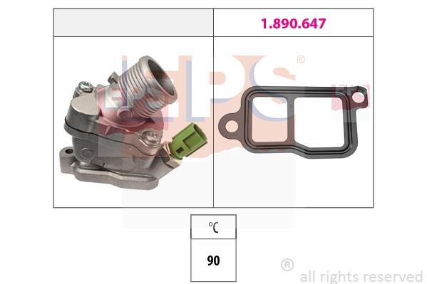 Eps 1.880.606 Thermostat, coolant 1880606: Buy near me in Poland at 2407.PL - Good price!