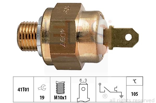 Eps 1.840.097 Temperature Switch, coolant warning lamp 1840097: Buy near me in Poland at 2407.PL - Good price!