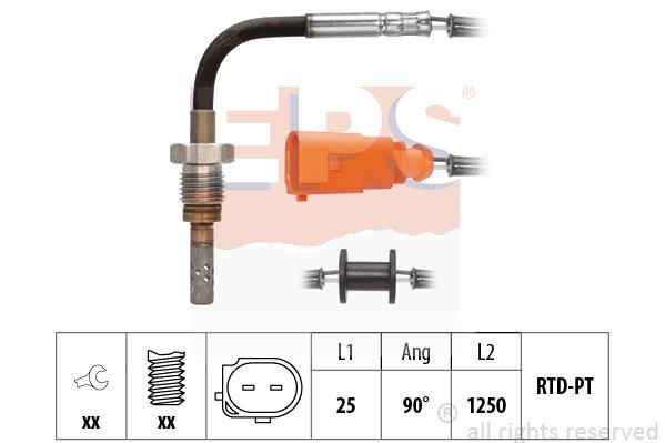 Eps 1.220.280 Exhaust gas temperature sensor 1220280: Buy near me in Poland at 2407.PL - Good price!
