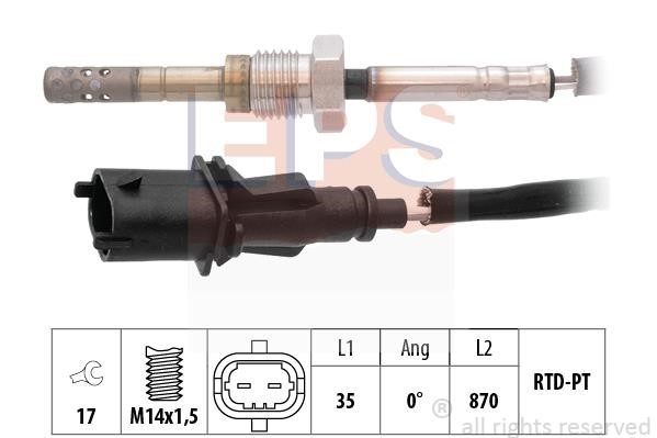 Eps 1.220.127 Exhaust gas temperature sensor 1220127: Buy near me in Poland at 2407.PL - Good price!