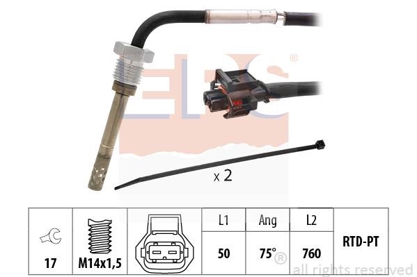 Eps 1.220.236 Exhaust gas temperature sensor 1220236: Buy near me in Poland at 2407.PL - Good price!