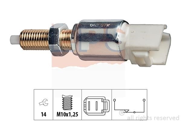 Eps 1.810.062 Brake light switch 1810062: Buy near me in Poland at 2407.PL - Good price!