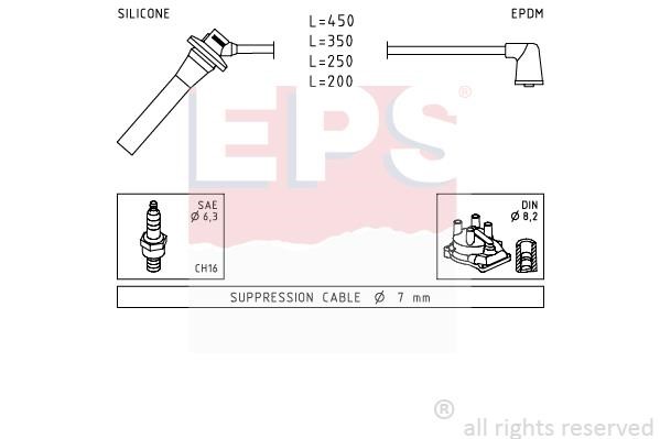 Eps 1501740 Zündkabel kit 1501740: Kaufen Sie zu einem guten Preis in Polen bei 2407.PL!