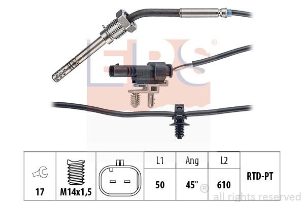 Eps 1.220.363 Exhaust gas temperature sensor 1220363: Buy near me in Poland at 2407.PL - Good price!
